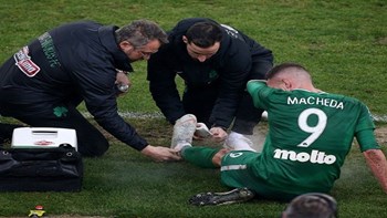 Διάστρεμμα δευτέρου βαθμού ο Μακέντα – Δύσκολα προλαβαίνει τον Παναιτωλικό