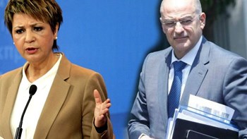 Έντονη αντιπαράθεση Γεροβασίλη – Δένδια στη Βουλή για το χτύπημα στον ΣKAΪ