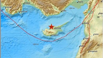 Σεισμική δόνηση 3,8 Ρίχτερ στην Κύπρο – ΤΩΡΑ