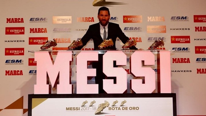 Το πέμπτο Χρυσό Παπούτσι για τον Λιονέλ Μέσι