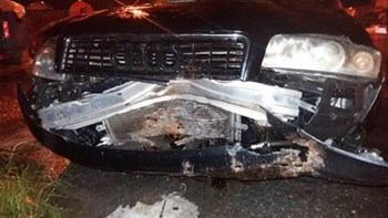 Σοβαρό τροχαίο από κατολίσθηση στο Πλατάνι Χανίων – ΦΩΤΟ