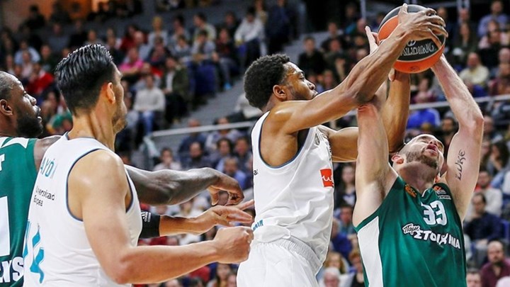 Παναθηναϊκός – ΤΣΣΚΑ Μόσχας 55-44 (ΗΜ.)