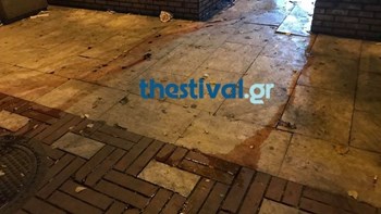 Αιματηρή συμπλοκή με έναν τραυματία στο κέντρο της Θεσσαλονίκης