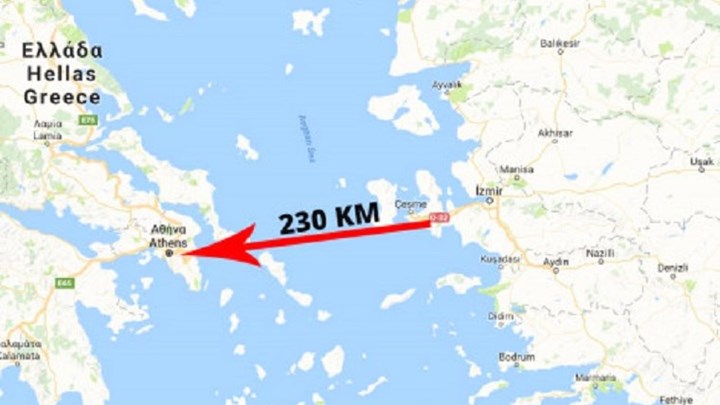 Εντός βεληνεκούς του νέου τουρκικού πυραύλου Μπόρα η Αθήνα – Δείτε τον χάρτη