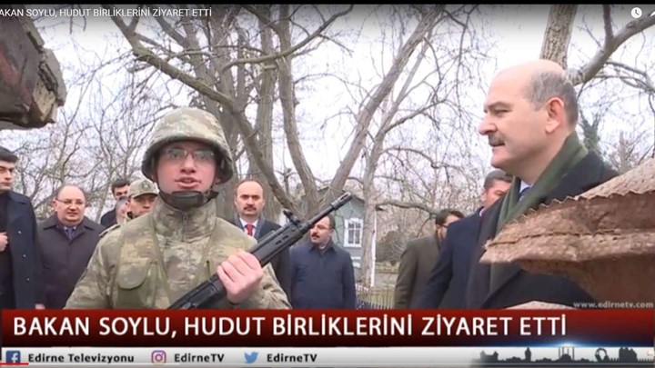 Στην περιοχή που συνελήφθησαν οι δύο Έλληνες στρατιωτικοί ο Τούρκος υπουργός Εσωτερικών – ΦΩΤΟ