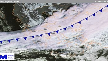 Πώς φαίνεται από τον δορυφόρο η κακοκαιρία – ΦΩΤΟ