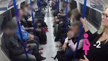 Πείραμα: Πόσοι παραχωρούν τη θέση τους σε έγκυο; ΒΙΝΤΕΟ
