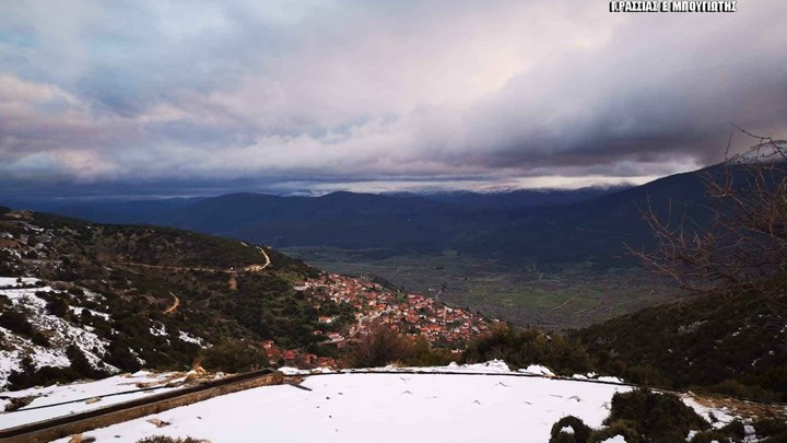 Εντυπωσιακές εικόνες από τη χιονισμένη Αργολίδα – ΦΩΤΟ – ΒΙΝΤΕΟ