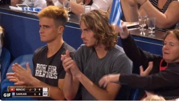 Τα αδέλφια Τσιτσιπά… προσκυνούν τη Σάκκαρη – BINTEO