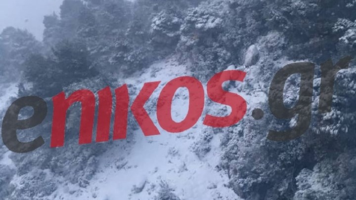 Μαγευτικό τοπίο στη χιονισμένη Πάρνηθα – ΦΩΤΟ αναγνώστη