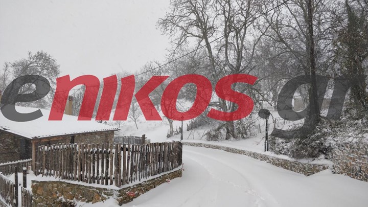 Καταγγελία αναγνώστη από την Πιερία: Είμαστε αποκλεισμένοι χωρίς ρεύμα και θέρμανση – Το χιόνι έχει φτάσει τους 40 πόντους