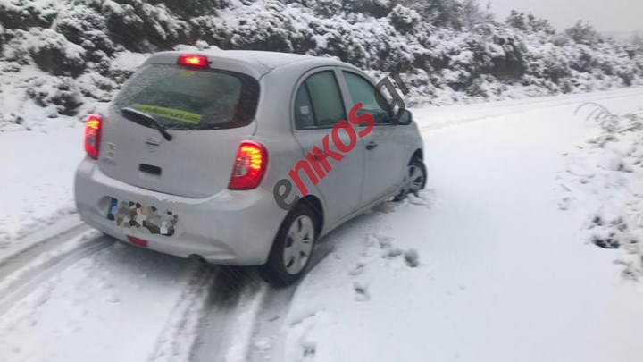 Λευκό το τοπίο και στην Αργαλαστή Πηλίου – ΦΩΤΟ αναγνώστη