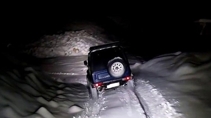 Τρία άτομα εγκλωβίστηκαν στα χιόνια στο Πήλιο