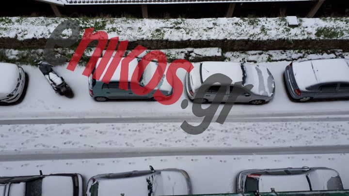 Στα λευκά η πόλη της Κέρκυρας έπειτα από 13 χρόνια – ΦΩΤΟ αναγνώστη