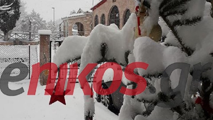 Το “έστρωσε” για τα καλά στη Μαραθούσα Χαλκιδικής – ΦΩΤΟ αναγνώστη