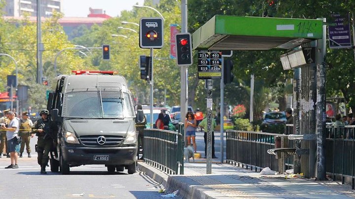 Πέντε τραυματίες από έκρηξη στο Σαντιάγο της Χιλής – ΒΙΝΤΕΟ