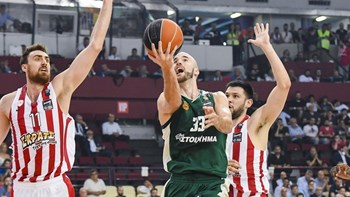 Ολυμπιακός – Παναθηναϊκός 16-14 (10′)