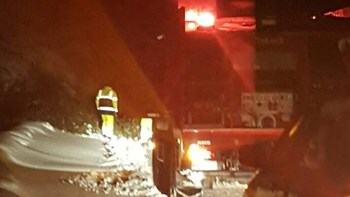 Απεγκλωβισμός οικογένειας που είχε παγιδευτεί στην Πεντέλη