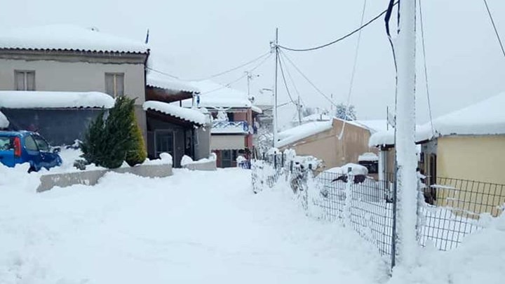 Χωρίς ρεύμα από χθες πολλά χωριά στη Βόρεια Εύβοια