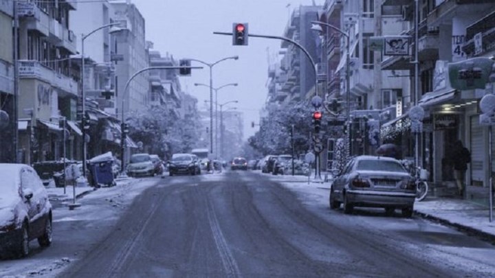 Ποιοι δρόμοι παραμένουν κλειστοί λόγω παγετού στη Θεσσαλονίκη