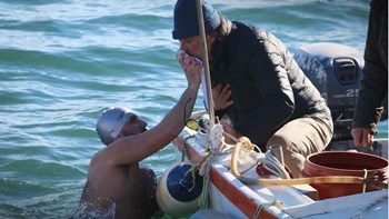 Ο αγιασμός των υδάτων στην Πρέβεζα – ΦΩΤΟ