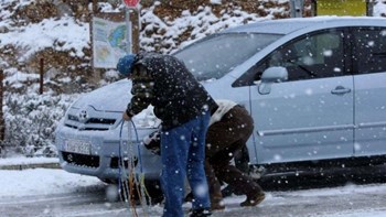 Πού χρειάζονται αλυσίδες στην Κεντρική Μακεδονία