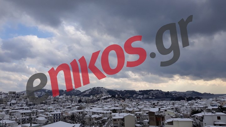 Στο έλεος του χιονιά η Σκιάθος – ΦΩΤΟ αναγνώστη