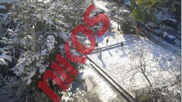 Παιχνίδι με το χιόνι για τα παιδιά – ΦΩΤΟ αναγνώστη