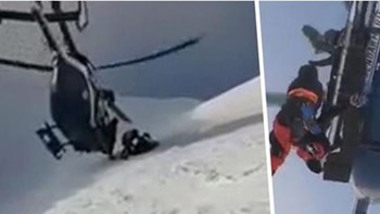 Εντυπωσιάζει διάσωση σκιέρ στις Άλπεις – ΒΙΝΤΕΟ