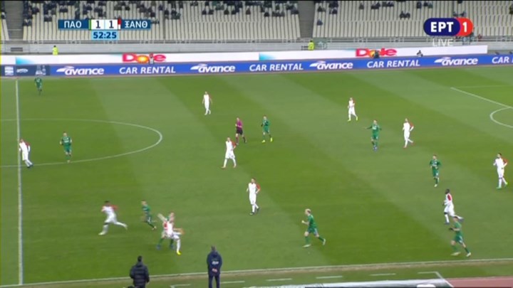 LIVE: Παναθηναϊκός – Ξάνθη 1-1 (48′)