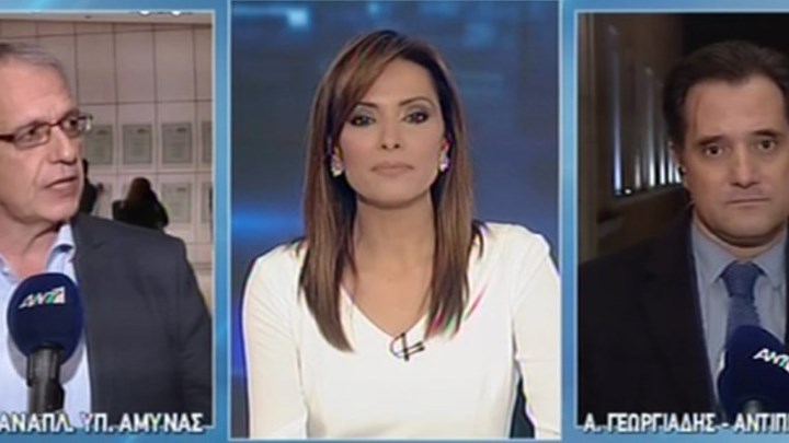 “Μετωπική σύγκρουση” Ρήγα-Γεωργιάδη στον ΑΝΤ1 για τις πολιτικές εξελίξεις – ΒΙΝΤΕΟ