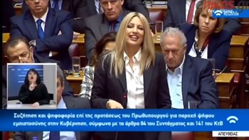 Γεννηματά προς Τσίπρα: Να σέβεστε τη Δημοκρατία τώρα στα στερνά – ΒΙΝΤΕΟ