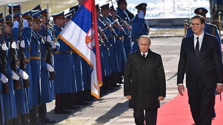 Περισσότερες από είκοσι συμφωνίες υπεγράφησαν κατά την επίσκεψη Πούτιν στην Σερβία