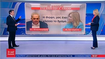 Το «καρφί» της Γεννηματά σε Φλαμπουράρη στη γιορτή του Λιβάνη -ΒΙΝΤΕΟ