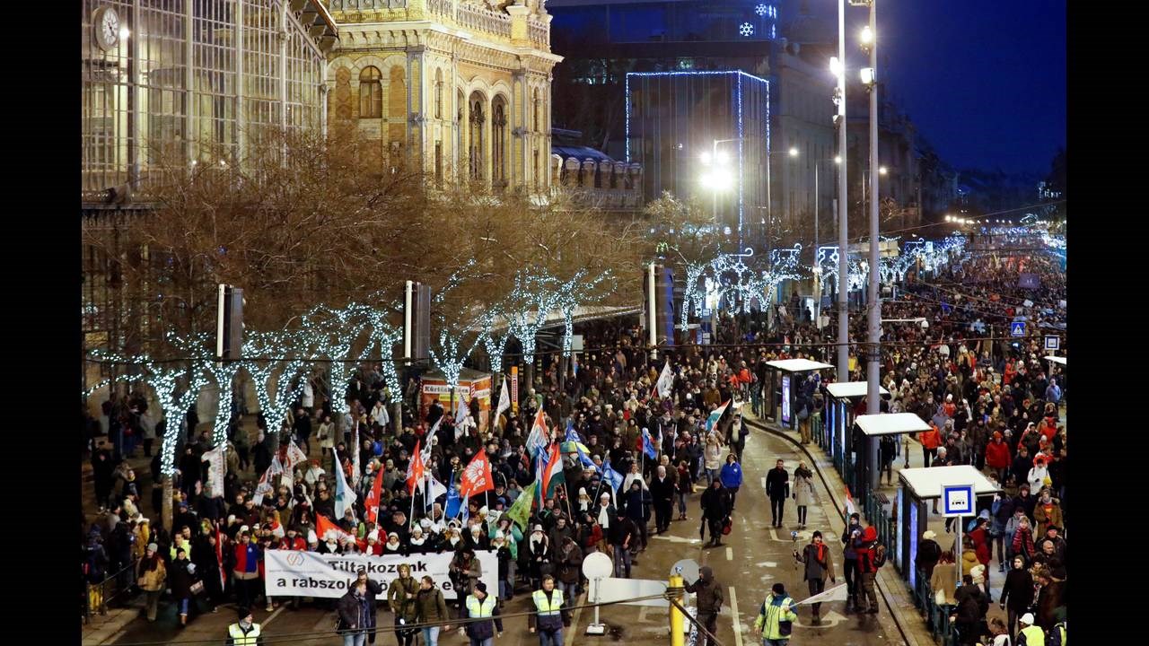 Νέες διαδηλώσεις στην Ουγγαρία κατά του Βίκτορ Όρμπαν