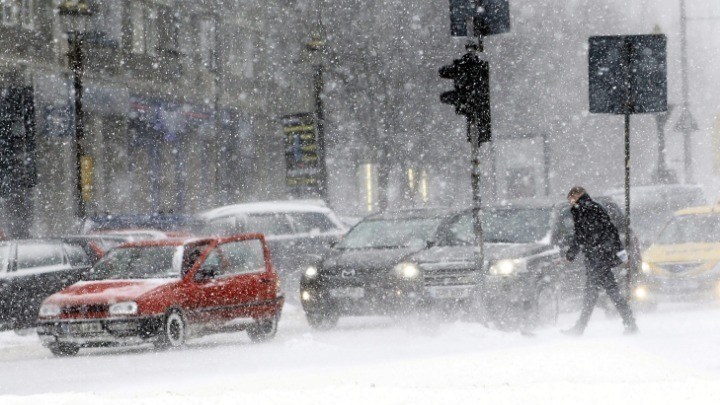 Σε “κίτρινο συναγερμό” η Ρουμανία για χιονοθύελλες και χιονοπτώσεις