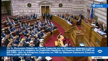 Απορρίφθηκαν οι ενστάσεις αντισυνταγματικοτήτας ΑΝΕΛ και Χρυσής Αυγής