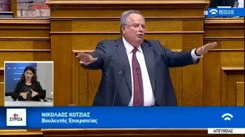 Κοτζιάς: Πετύχαμε μια ιστορική συμφωνία – Εμείς πάνω από όλα βάζουμε την πατρίδα, εσείς τις καριέρες σας – ΒΙΝΤΕΟ