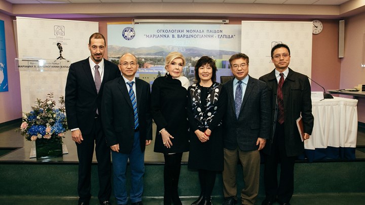 Επίσκεψη εκπροσώπων της Ακαδημίας Επιστημών της Κίνας στην Ογκολογική Μονάδα Παίδων “Μαριάννα Β. Βαρδινογιάννη – ΕΛΠΙΔΑ”