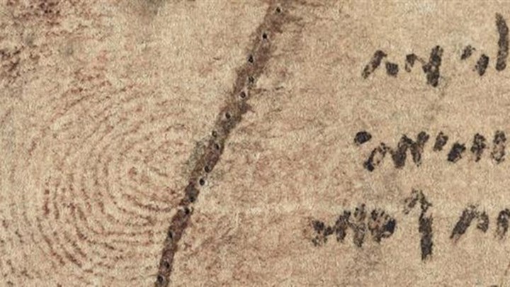 Σπουδαία ανακάλυψη: Βρέθηκε δακτυλικό αποτύπωμα του Ντα Βίντσι σε σχέδιο 500 ετών