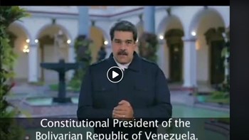 Μήνυμα Μαδούρο στους Αμερικανούς: Σταματήστε τον Τραμπ από ένα νέο Βιετνάμ- BINTEO