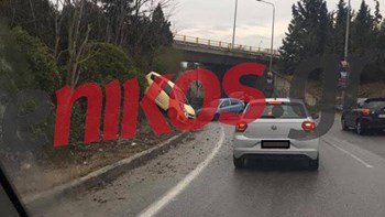 Τροχαίο ατύχημα στη Θεσσαλονίκη – ΦΩΤΟ αναγνώστη