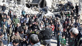 Κατάρρευση κτιρίου στο Χαλέπι – 11 νεκροί