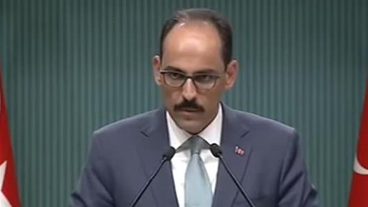 Εκπρόσωπος Ερντογάν: Δεν θα δεχθούμε τετελεσμένα στη Μεσόγειο