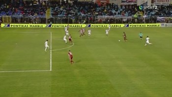 Το τρίτο γκολ του Ολυμπιακού απέναντι στη Λαμία – ΒΙΝΤΕΟ