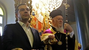 Σε καλό κλίμα η συνάντηση Τσίπρα – Βαρθολομαίου στη Χάλκη