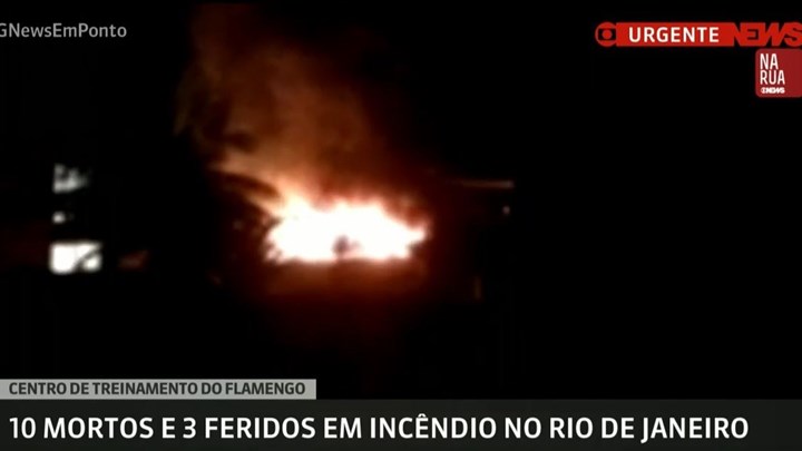 Βίντεο – ντοκουμέντο από τη φονική φωτιά στις εγκαταστάσεις της Φλαμένγκο – Μάχη για να κρατηθεί στη ζωή δίνει 15χρονος