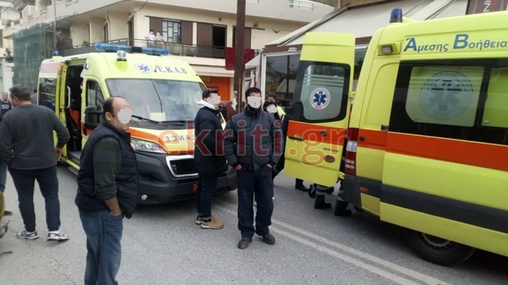 Σοβαρό τροχαίο στο Ηράκλειο – ΦΩΤΟ