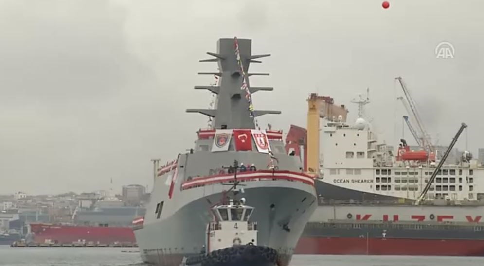 Ο Ερντογάν καθέλκυσε κατασκοπευτικό σκάφος – Θα είναι το “μάτι” της Τουρκίας στο Αιγαίο- ΒΙΝΤΕΟ
