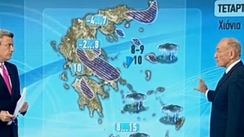 Δείτε την πρόγνωση του Τάσου Αρνιακού για την κακοκαιρία που έρχεται – ΒΙΝΤΕΟ